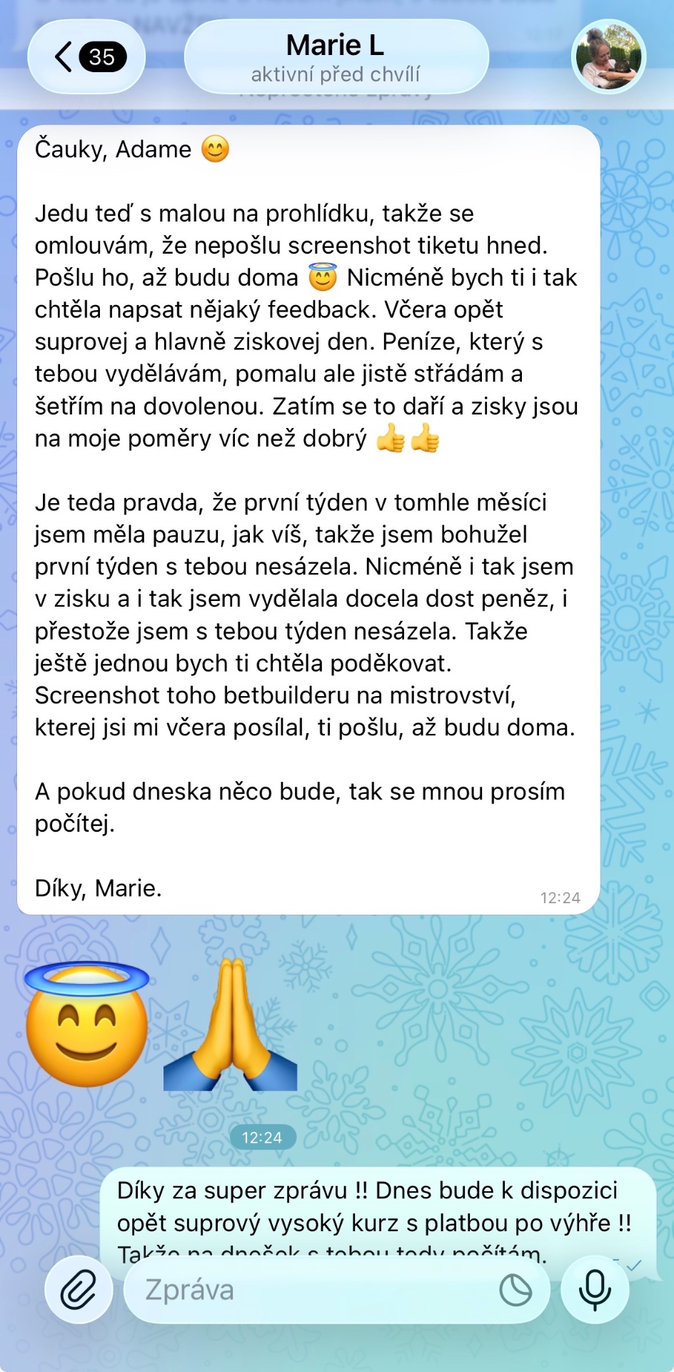 Recenze Marie L. 1