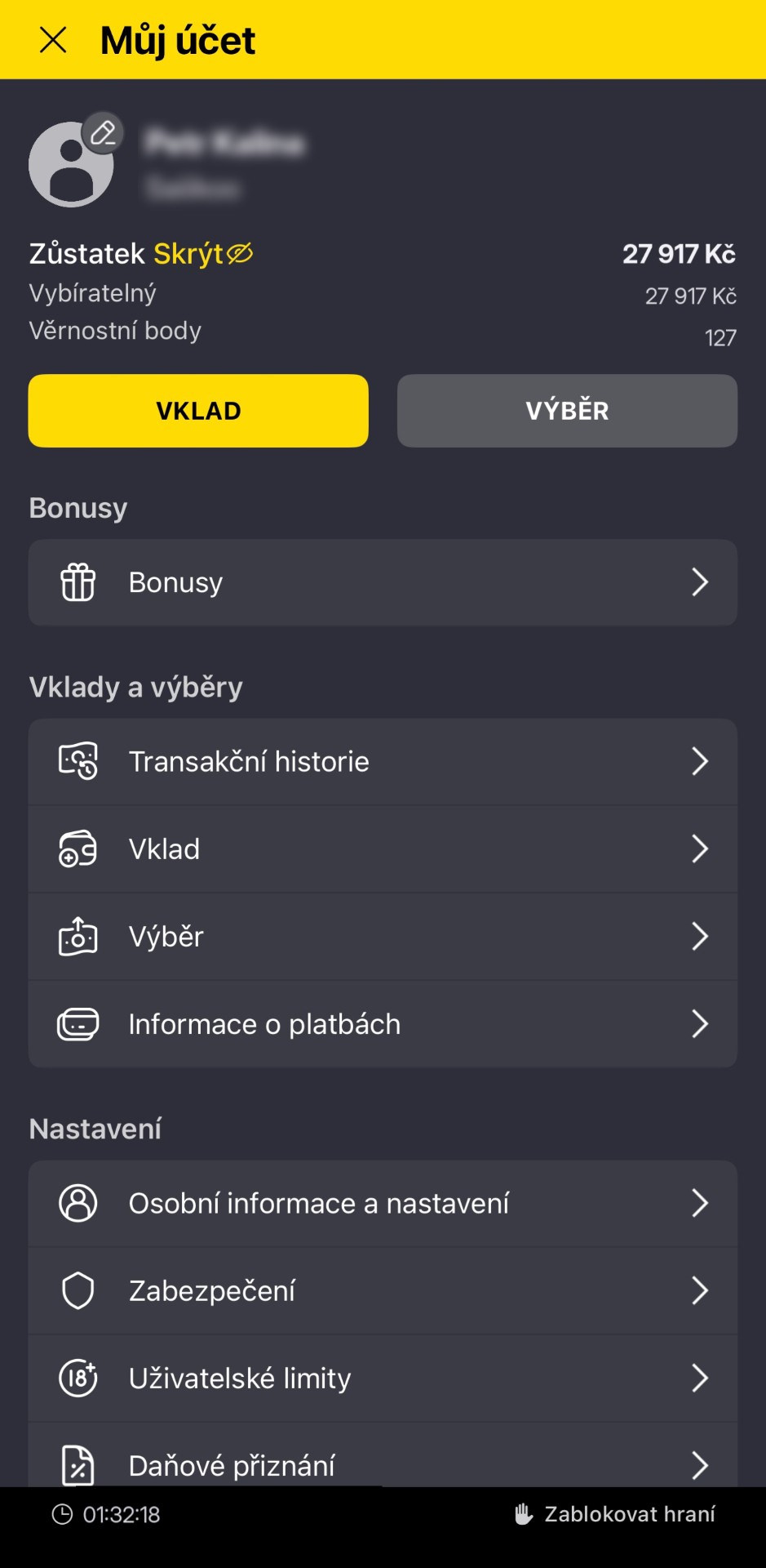 Recenze Účty členů 3