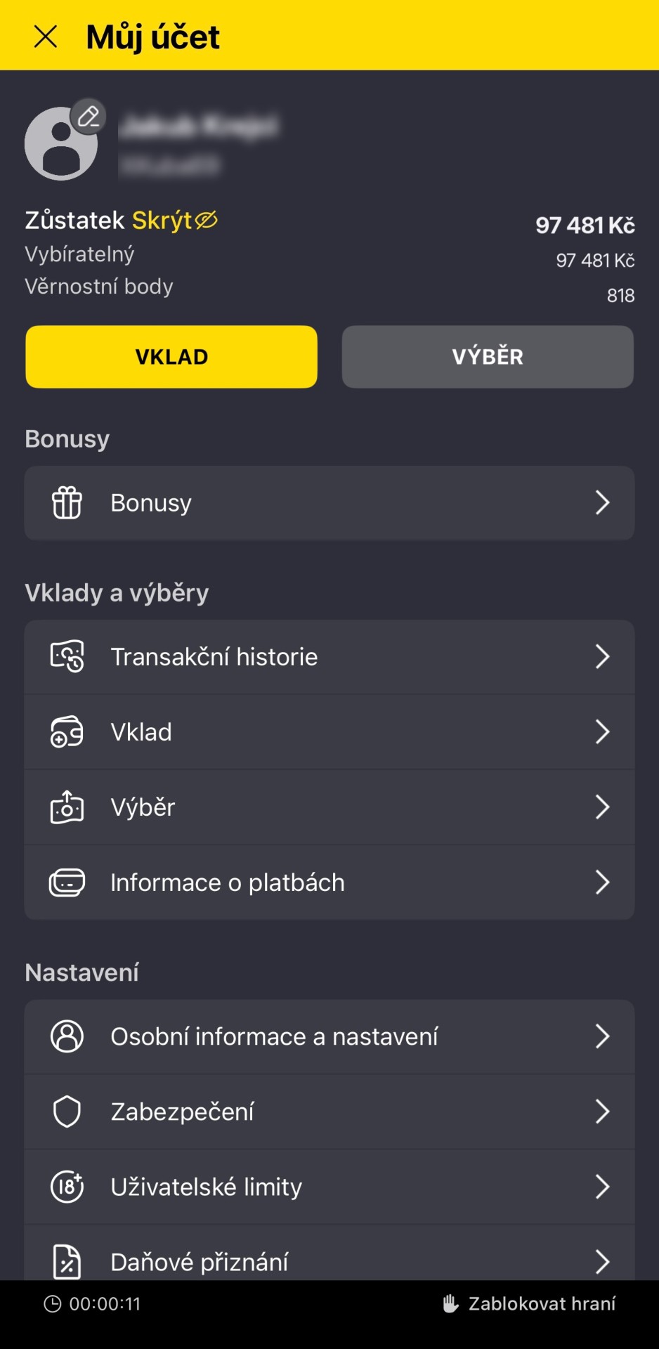 Recenze Účty členů 4