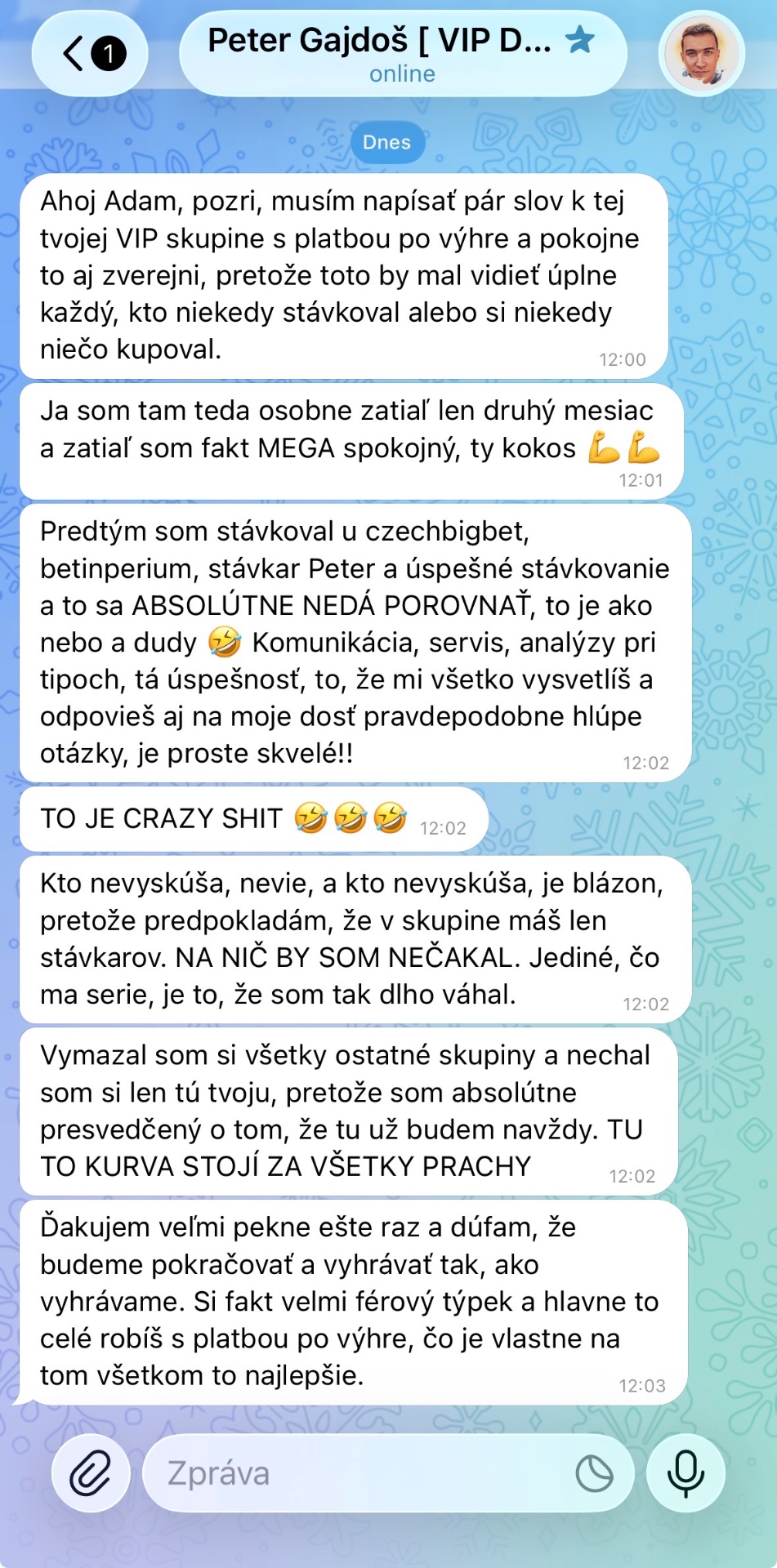 Recenze Peter Gajdoš 1